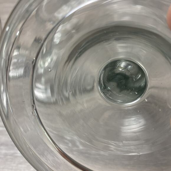 (7) Vintage Tall Colonial Williamsburg Drinking Glass Hand Blown Unbranded 7 1/4 - Picture 3 of 7